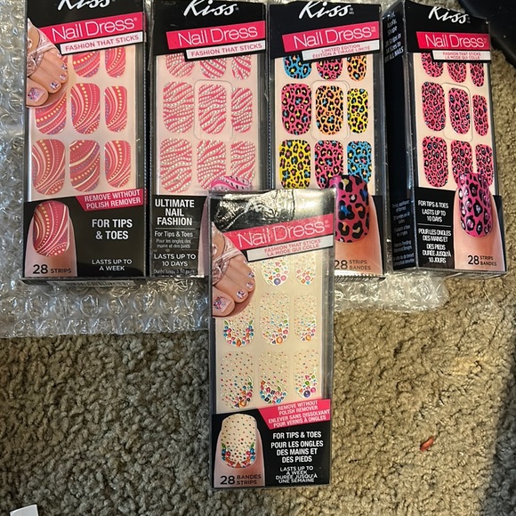Kiss Makeup Kiss Nail Stickers Poshmark